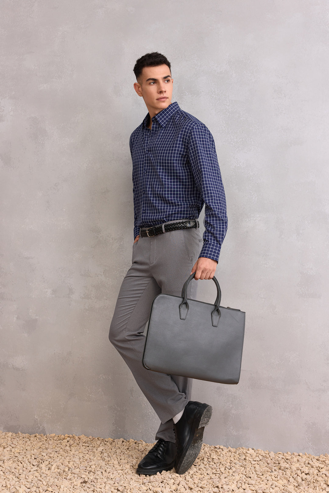 Non-Iron 長袖商務恤衫