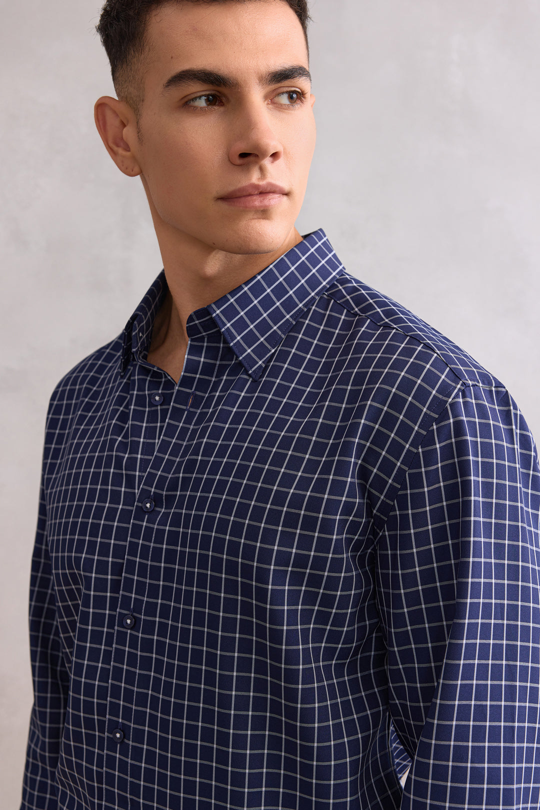 Non-Iron 長袖商務恤衫