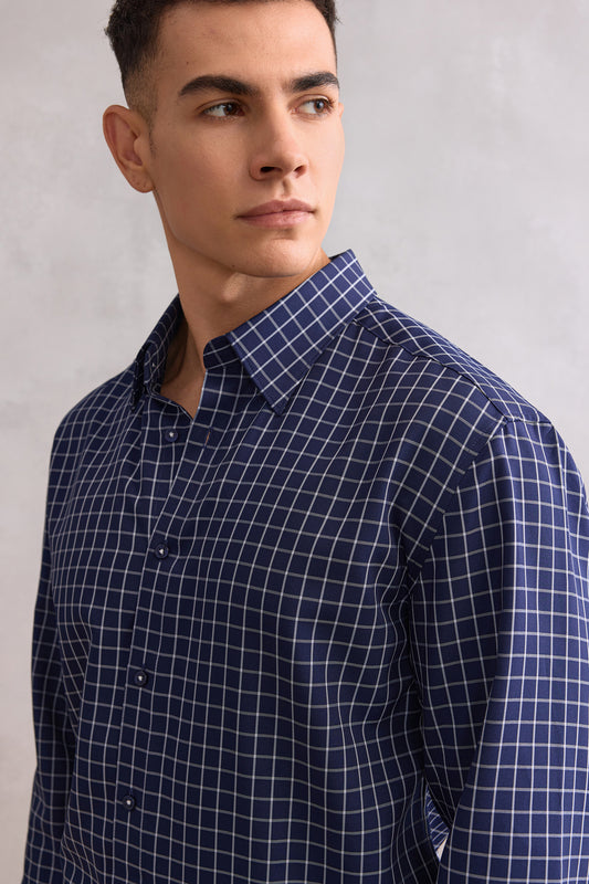 Non-Iron 長袖商務恤衫