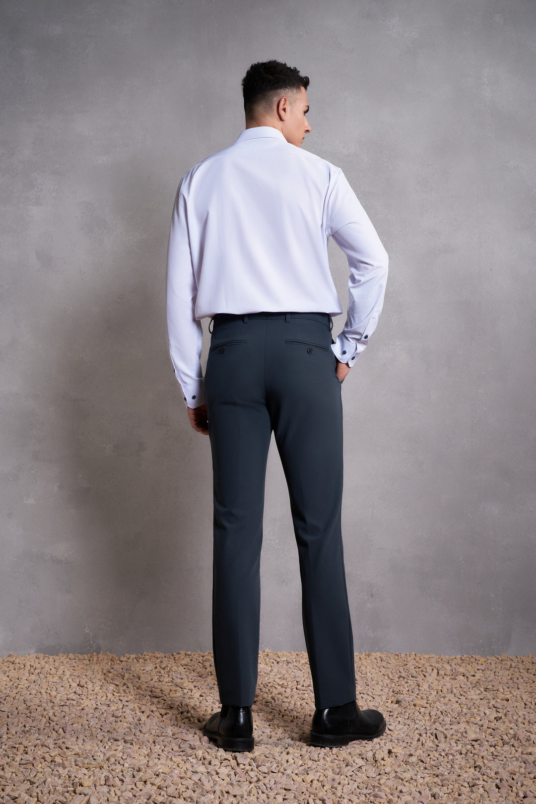 Non-Iron 長袖商務恤衫