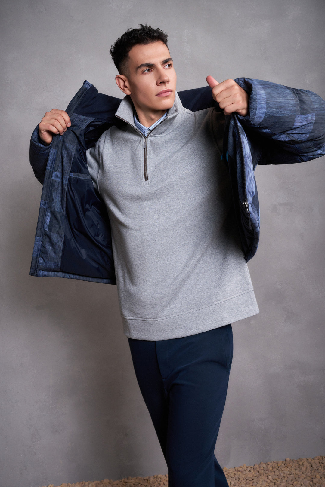 Pure Cotton Long-Sleeve Casual T-Shirt