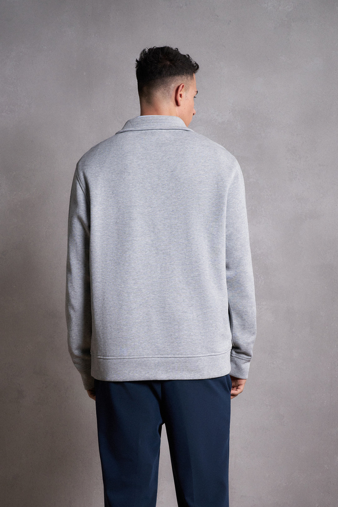 Pure Cotton Long-Sleeve Casual T-Shirt