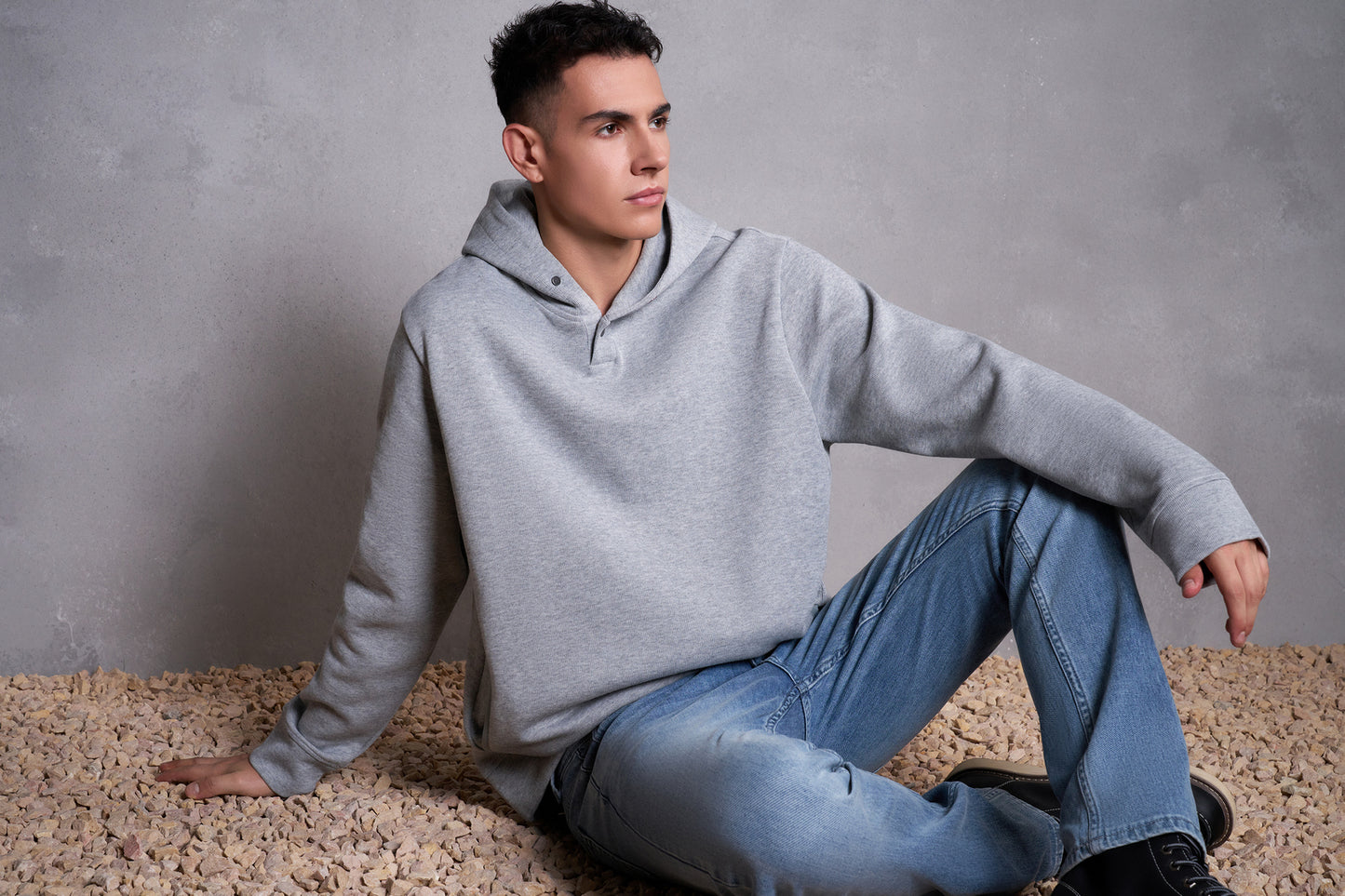 Pure Cotton 長袖休閒T恤