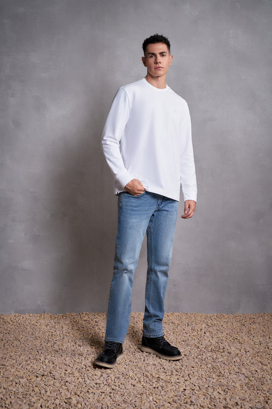 High-Crew 長袖休閒T恤