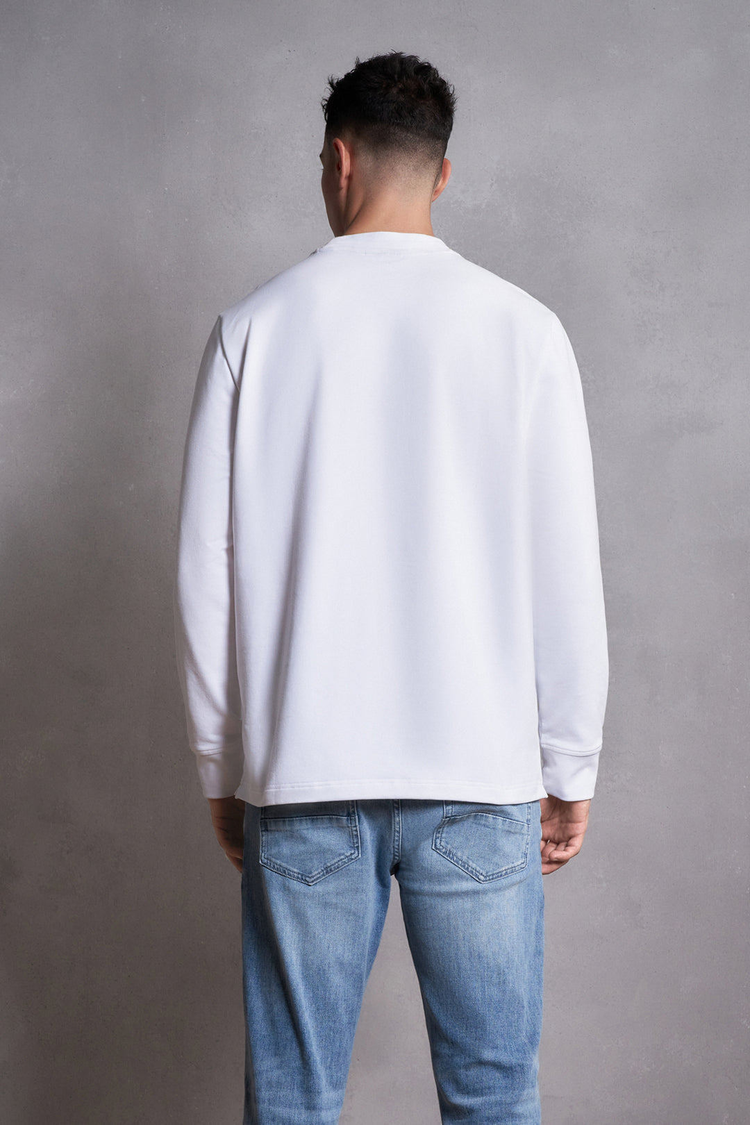 High-Crew 長袖休閒T恤