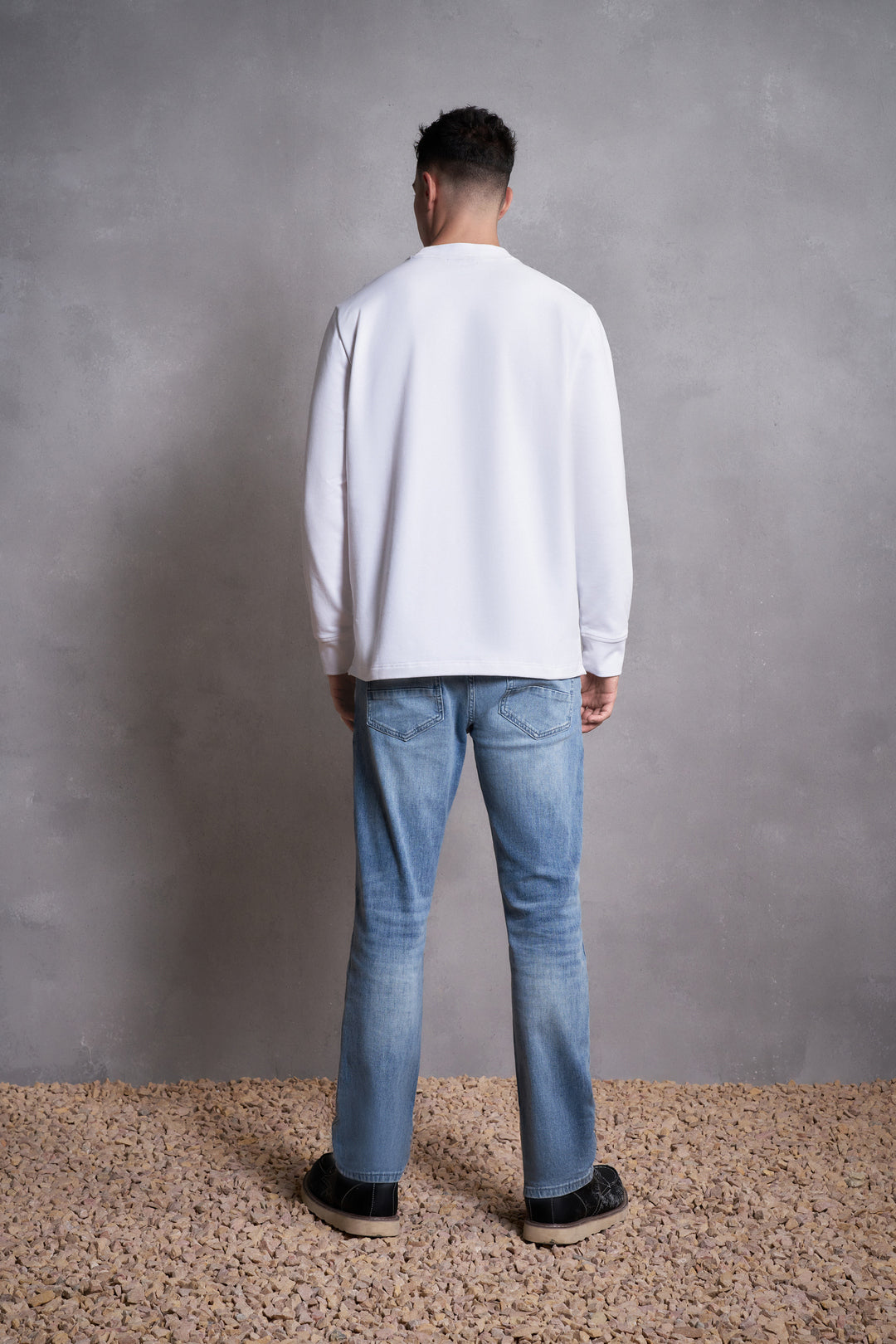 High-Crew 長袖休閒T恤