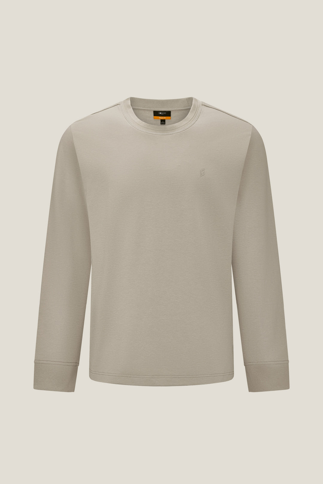 G2000 MAN-cotton-blend-long-sleeve-casual-t-shirt-58141012-Beige