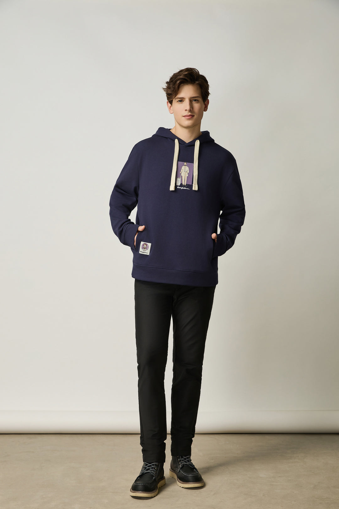 G2000 X Rodrigo Saldana Hooded 長袖休閒T恤