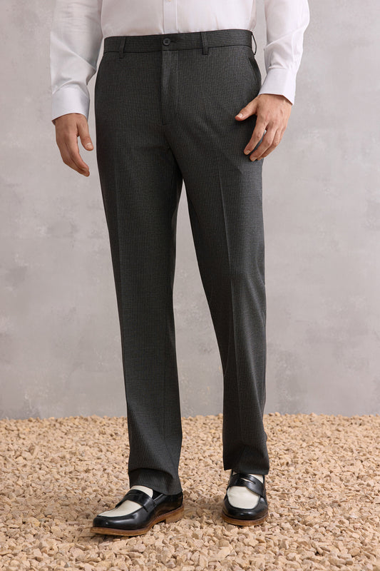 G2000 MAN-polyester-blend-suit-pants-58153366-Grey