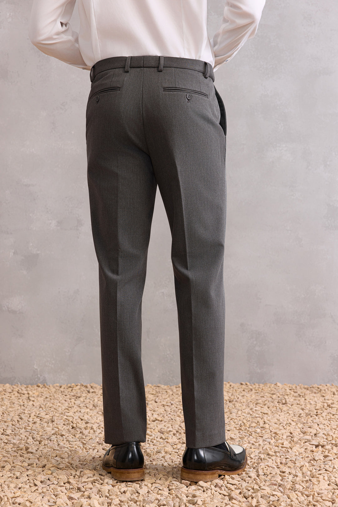 Anti-Static 獨立西裝褲