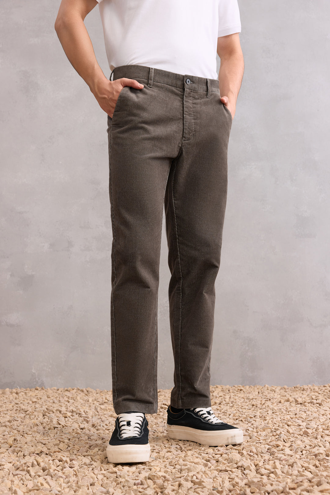 G2000 MAN-cotton-blend-chinos-58161307-Grey