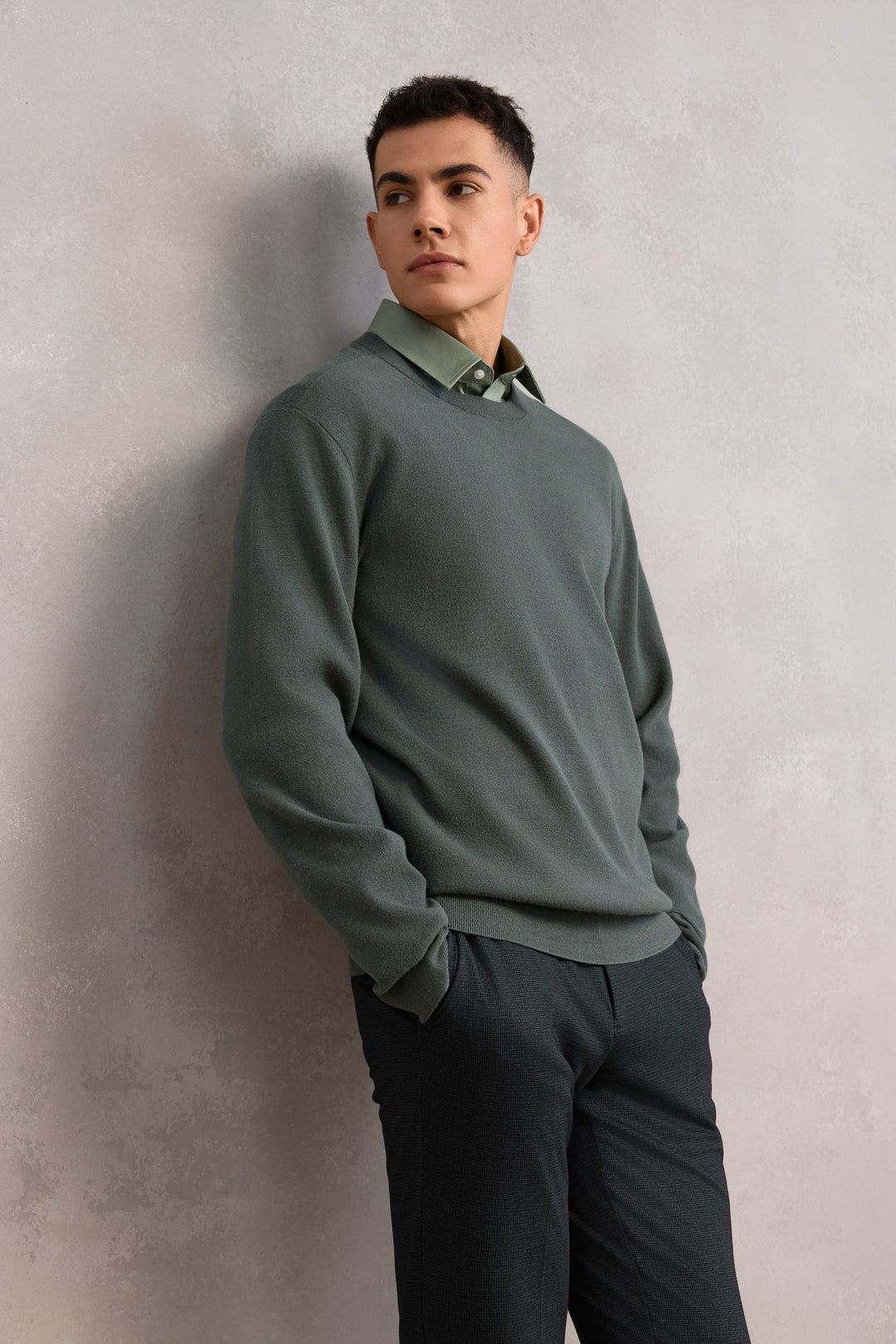 Color Block 針織毛衣