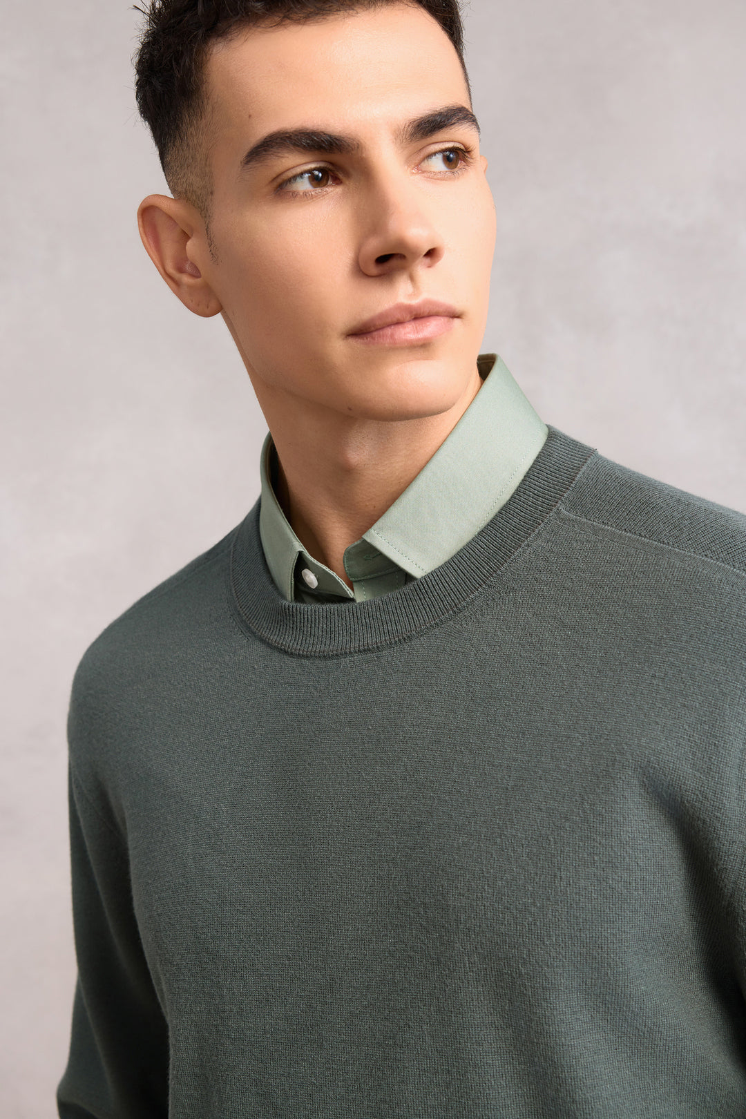 Color Block 針織毛衣