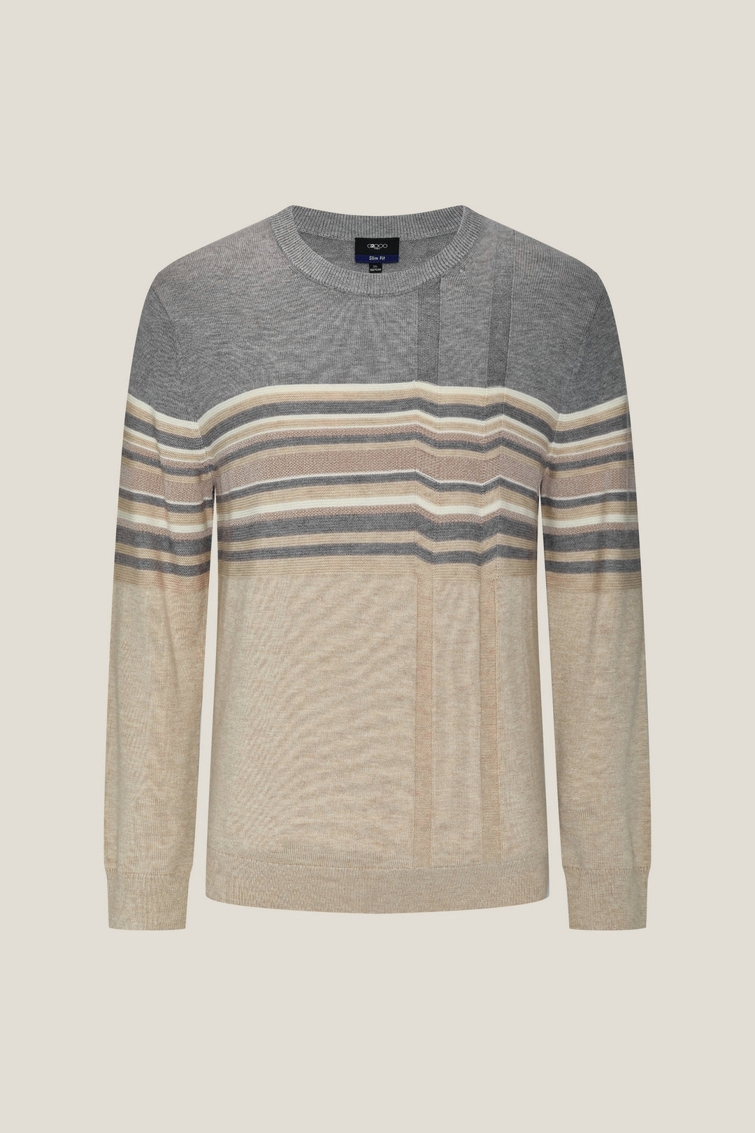 G2000 MAN-nylon-blend-knit-sweater-58177093-Beige