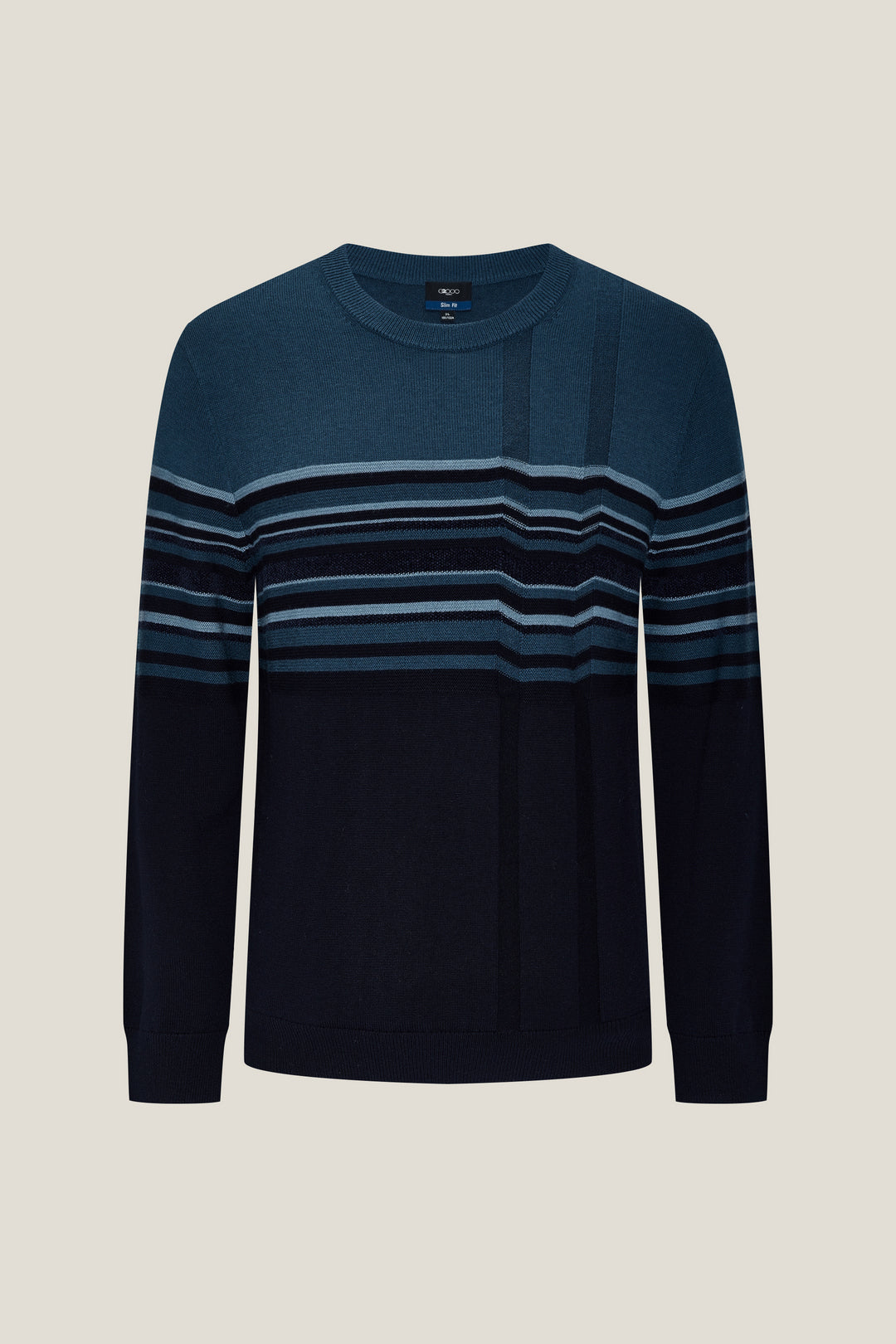 G2000 MAN-nylon-blend-knit-sweater-58177093-Blue