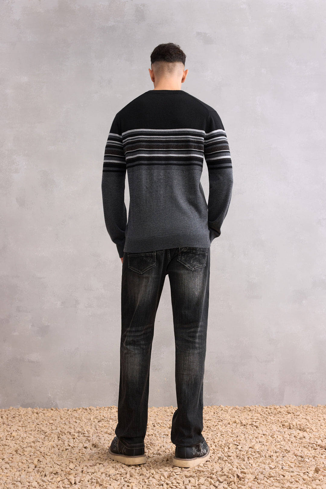 Crew Neck Knit Sweater