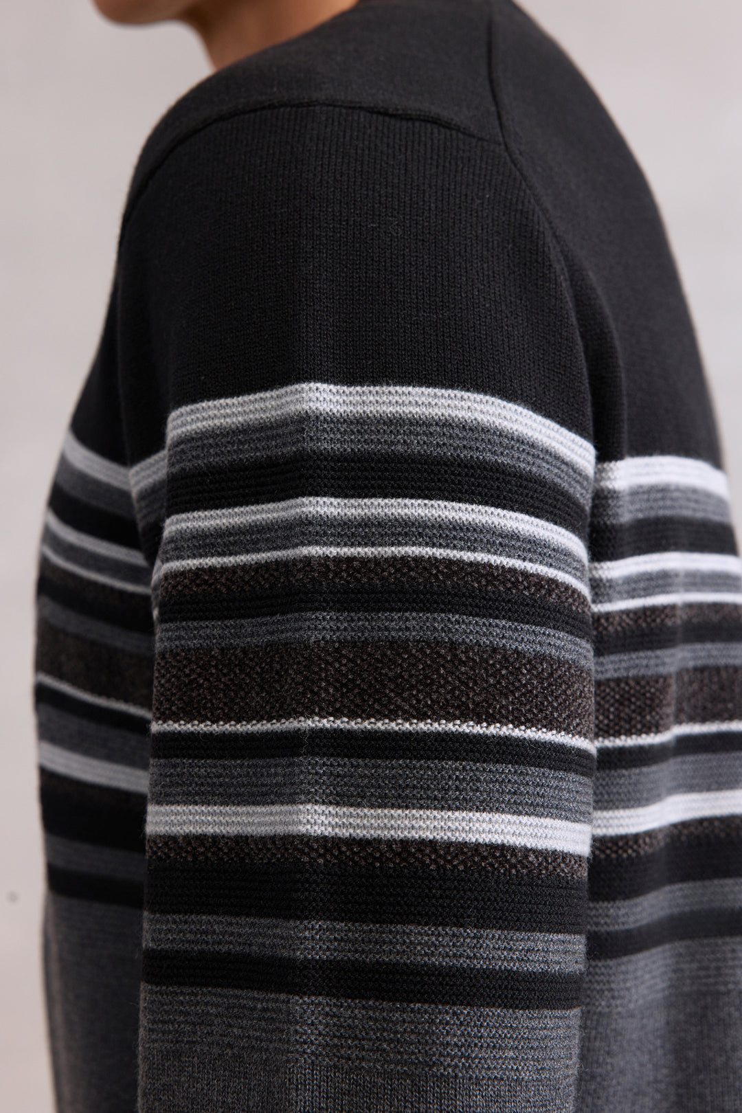Crew Neck Knit Sweater