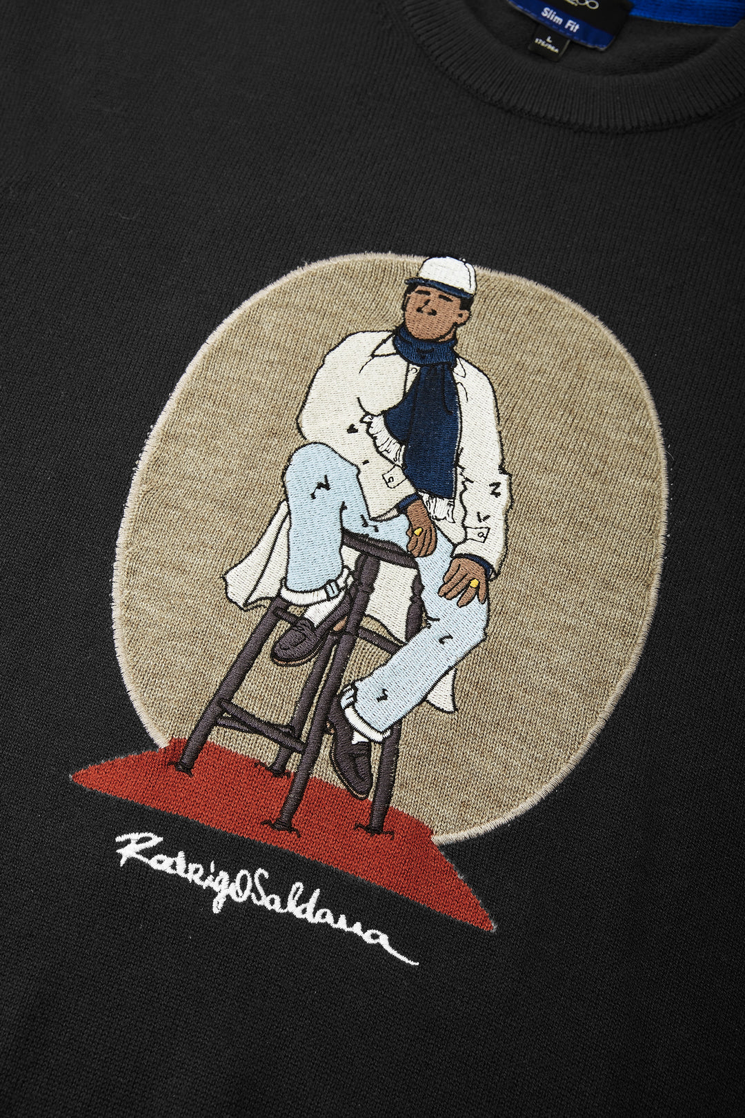 G2000 X Rodrigo Saldana Crew Neck Knit Sweater