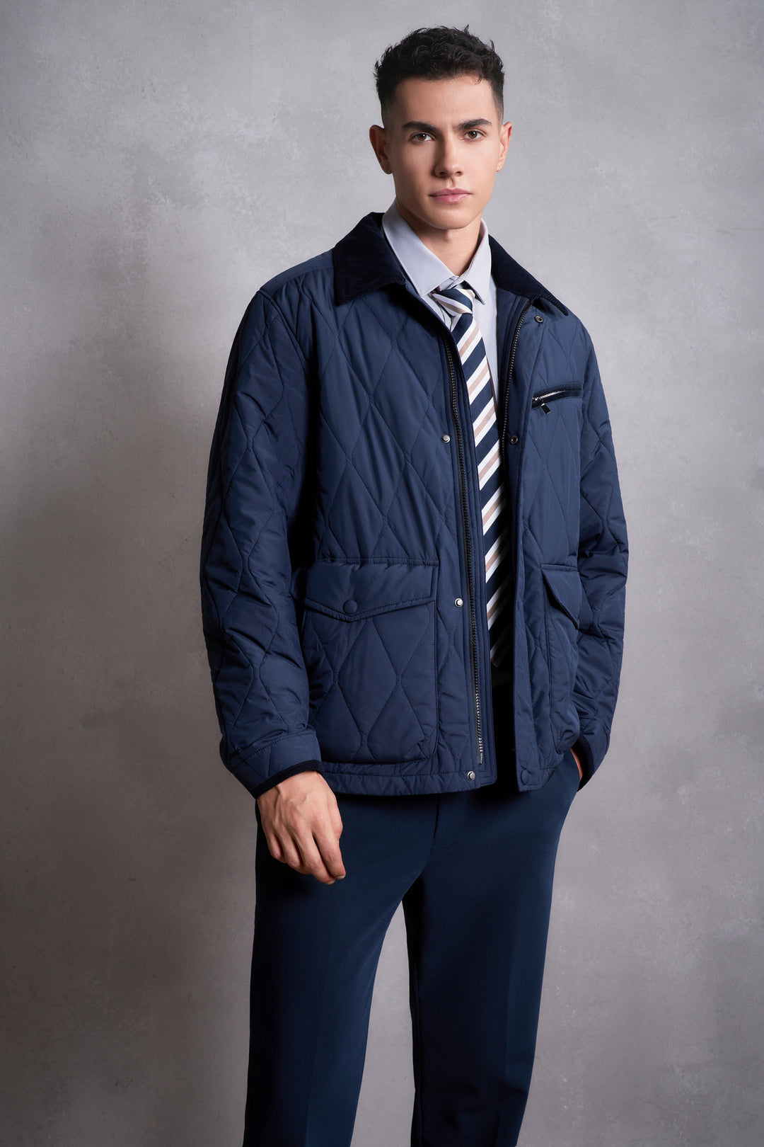 G2000 MAN-water-repellent-jacket-58182078-Blue