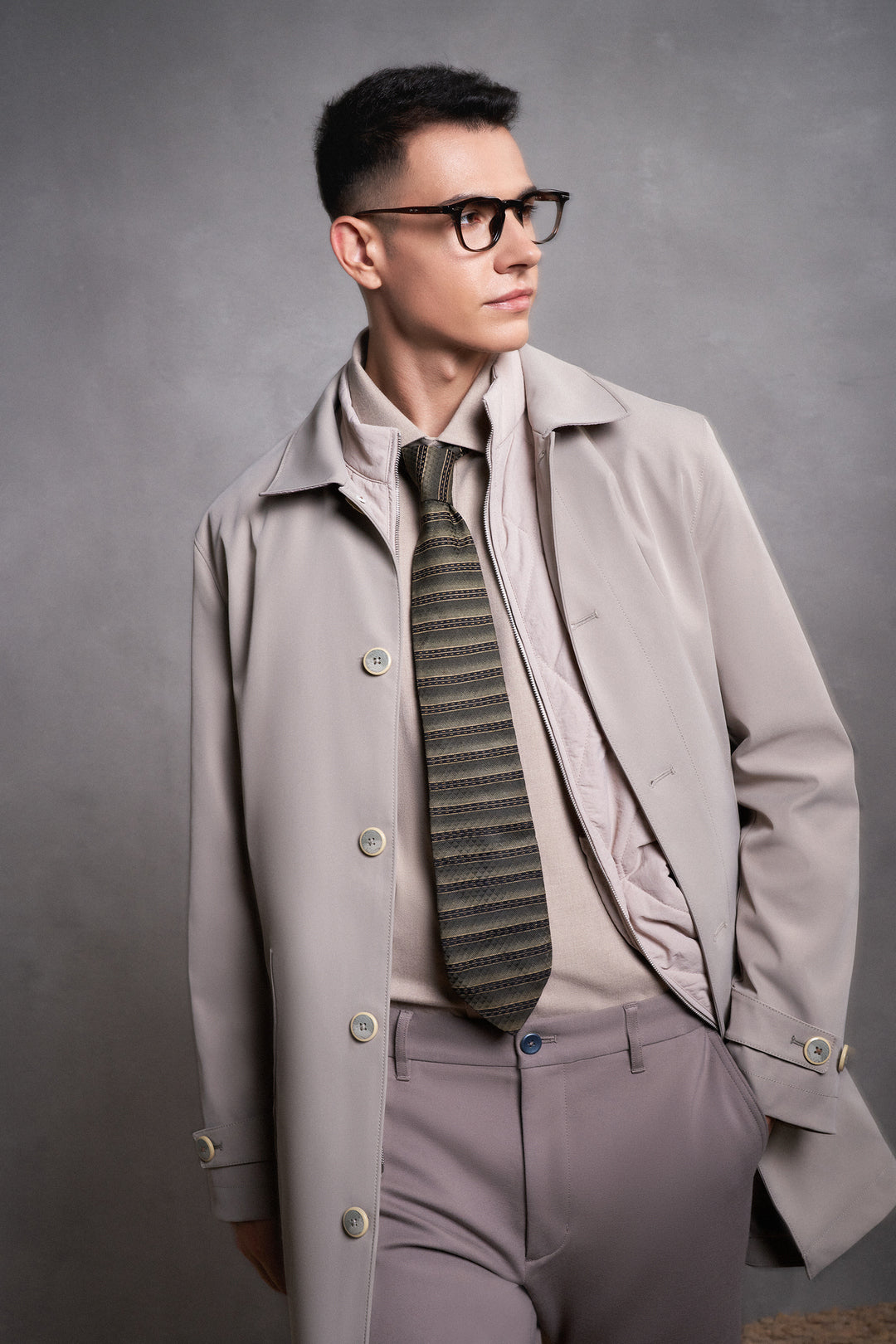 Water Repellent 大衣