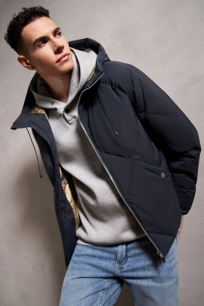 G2000 MAN-water-repellent-down-jacket-58192284-Blue