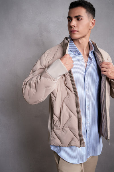 G2000 MAN-water-repellent-down-jacket-58193028-Beige