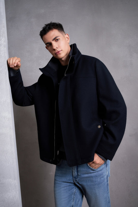 G2000 MAN-wool-blend-coat-58195158-Black