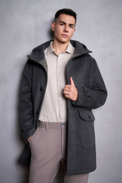 G2000 MAN-wool-blend-coat-58195164-Grey