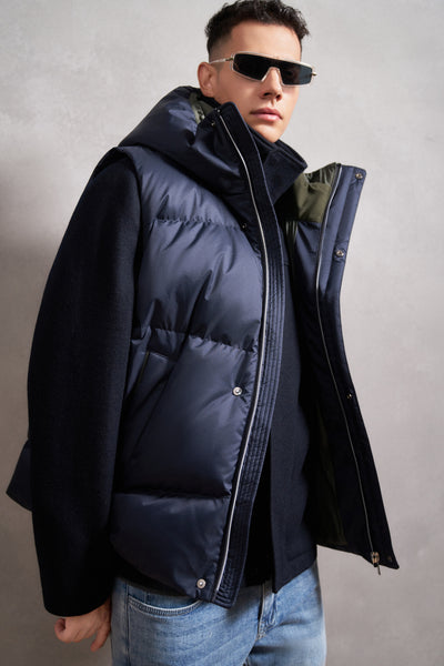 G2000 MAN-water-repellent-down-jacket-58196034-Blue