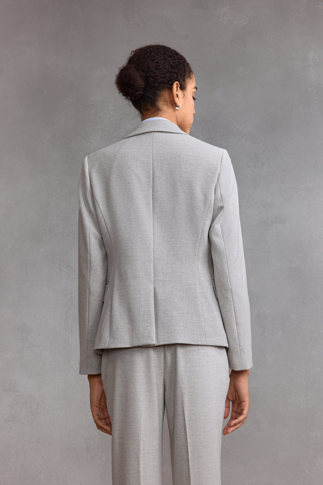 Brushed 標準領套裝西裝外套