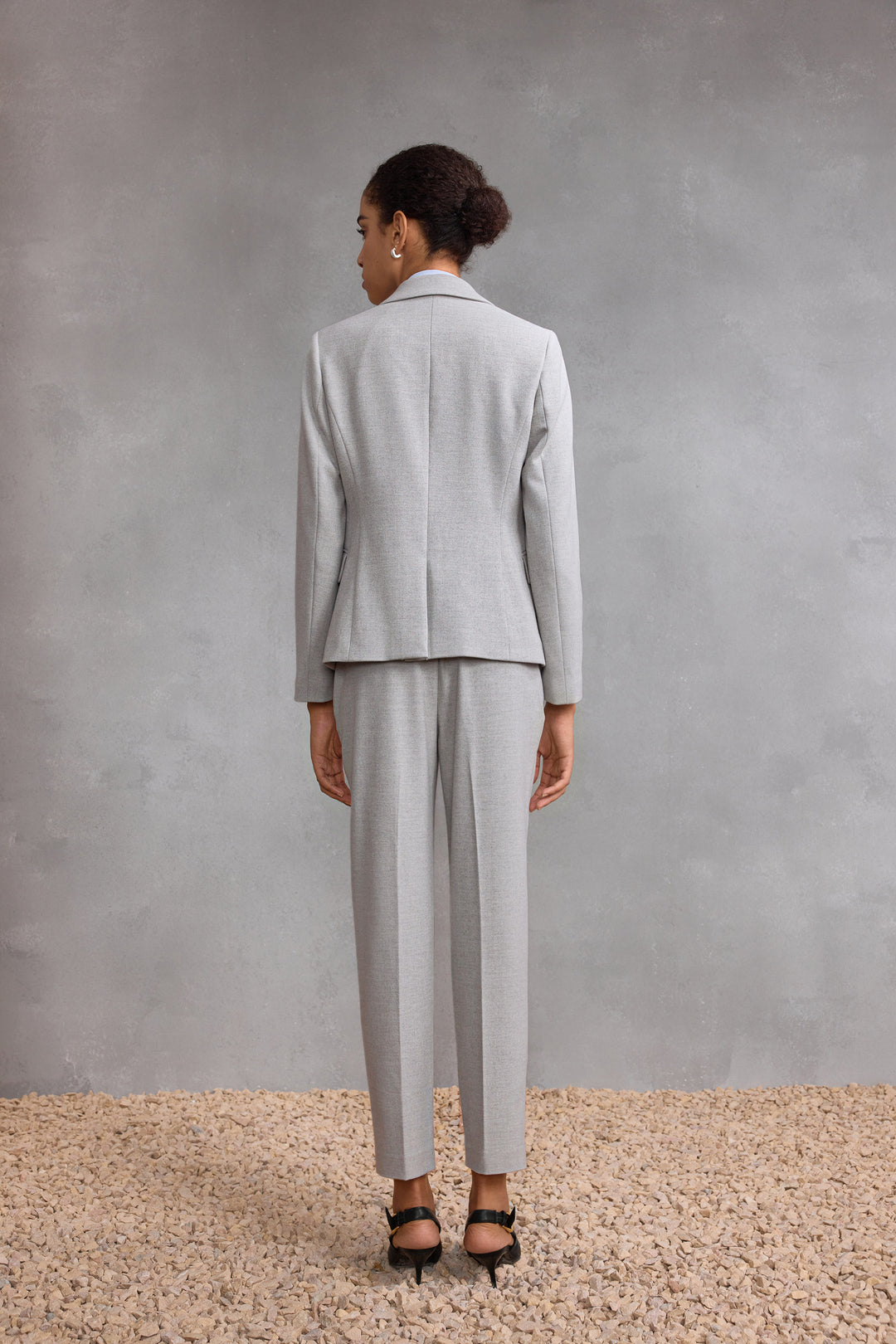 Brushed 標準領套裝西裝外套