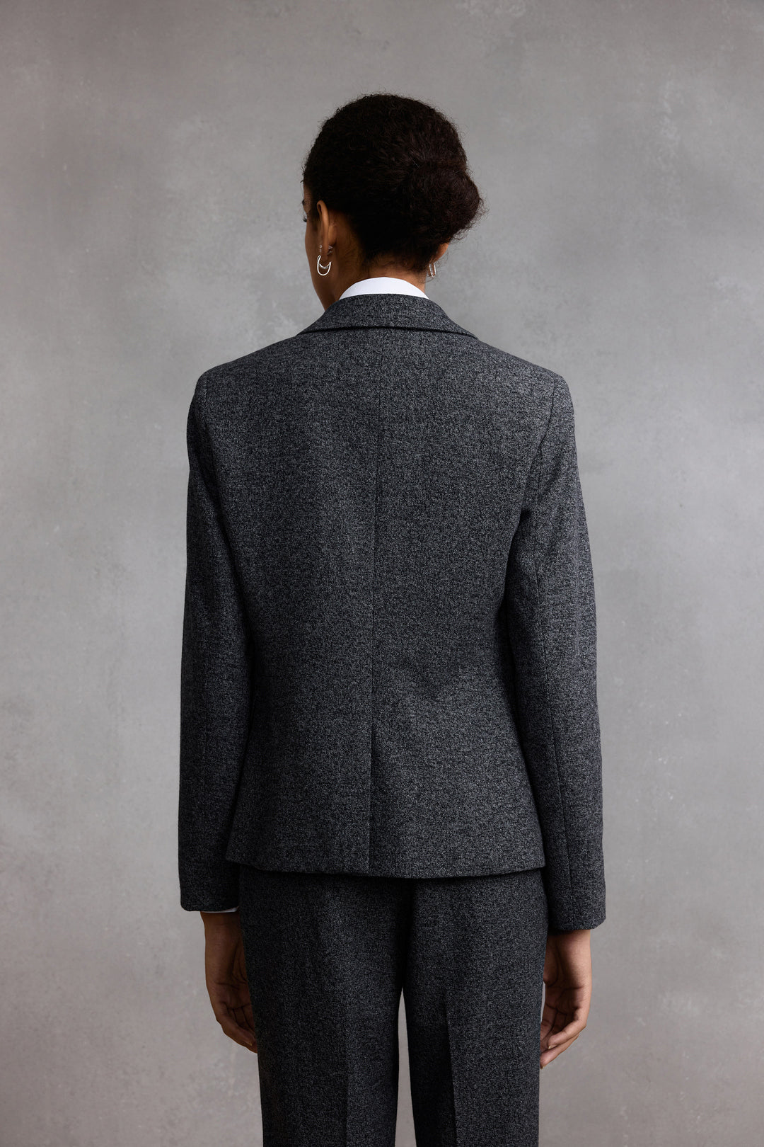 Brushed 標準領套裝西裝外套