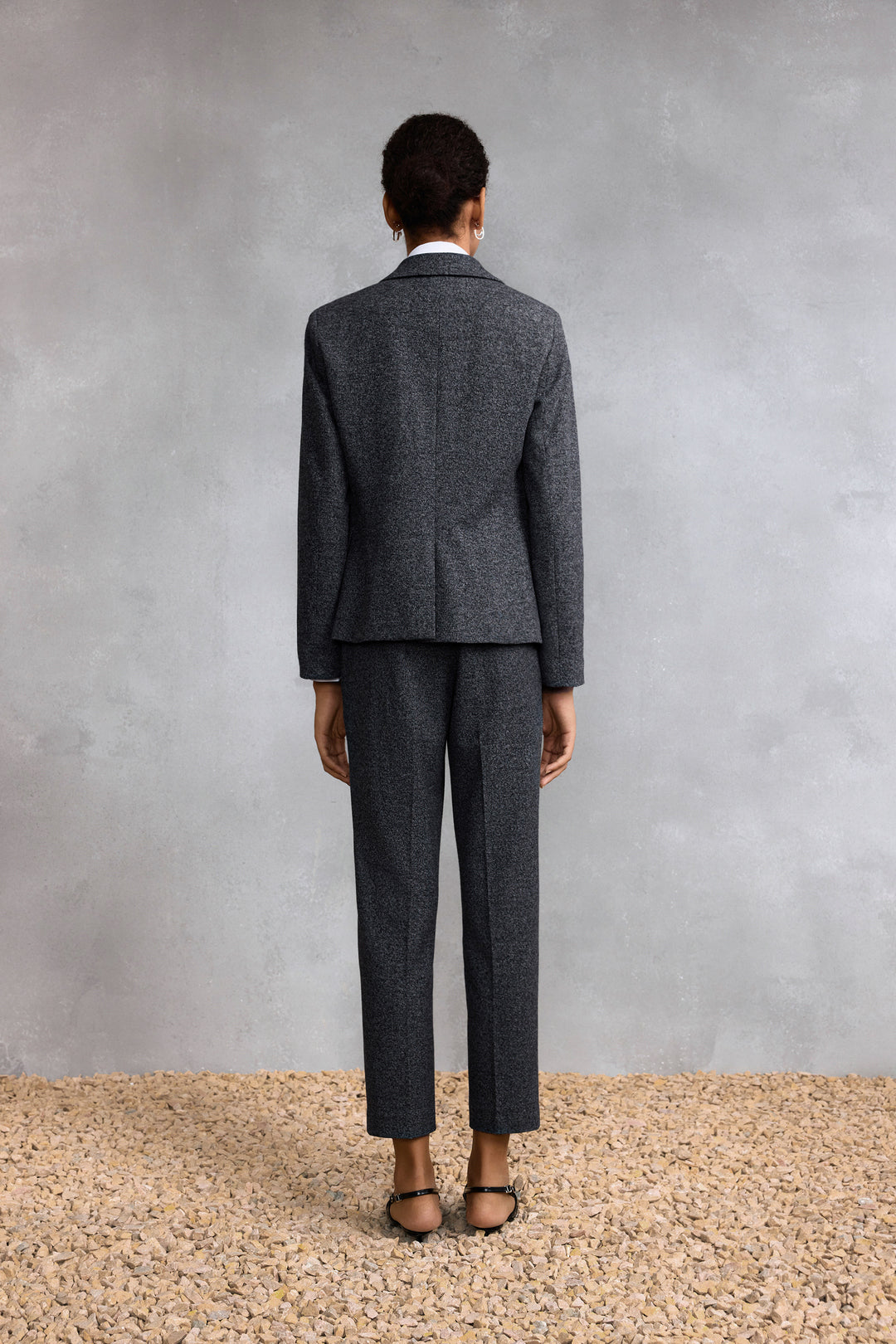 Brushed 標準領套裝西裝外套