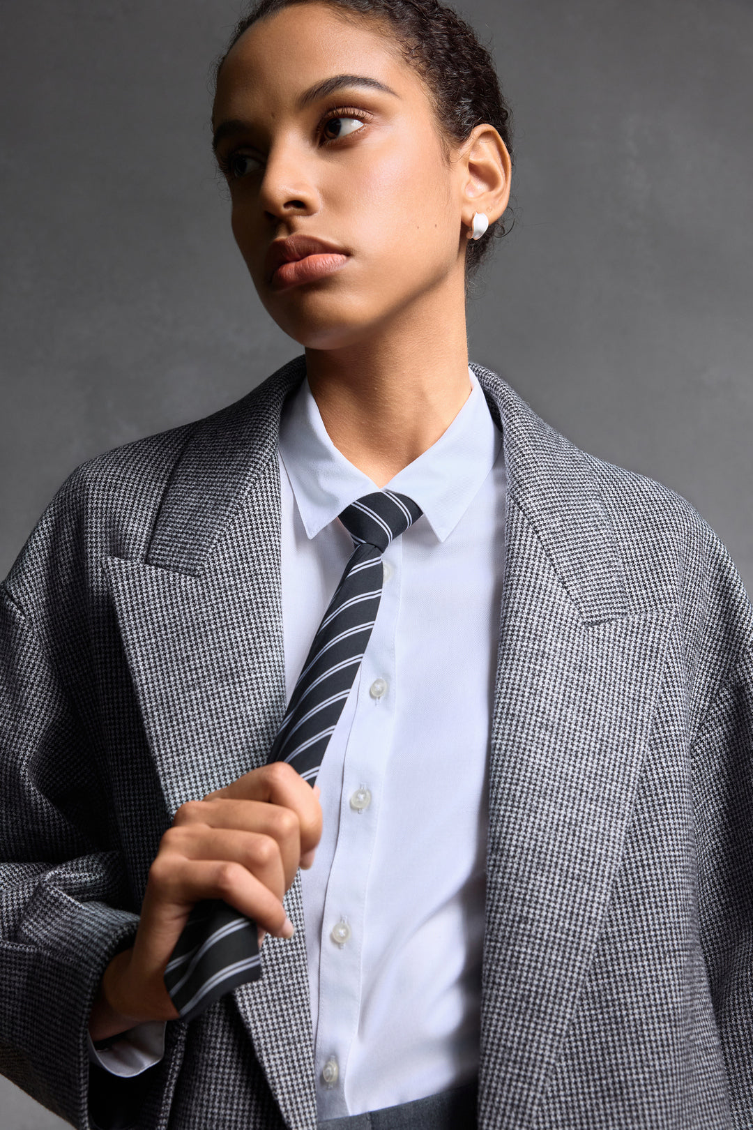 劍領泡泡袖獨立西裝外套