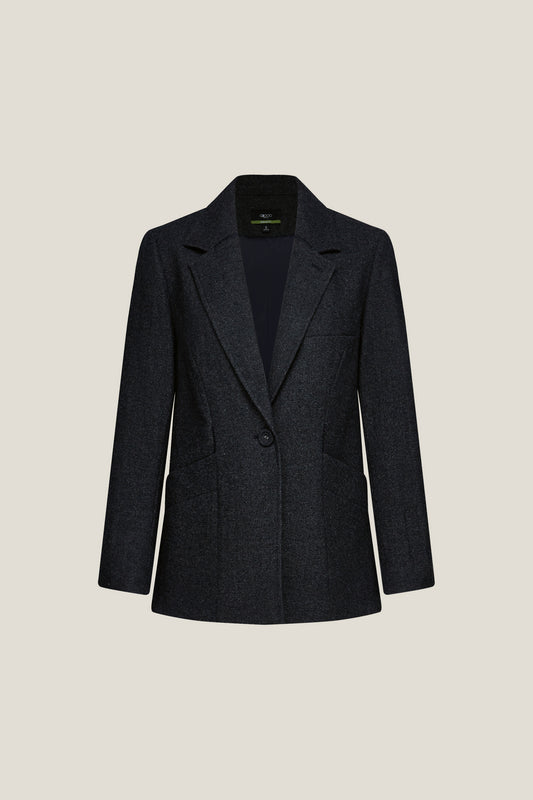 G2000 WOMAN-notch-lapel-long-sleeve-blazer-58214645-Blue