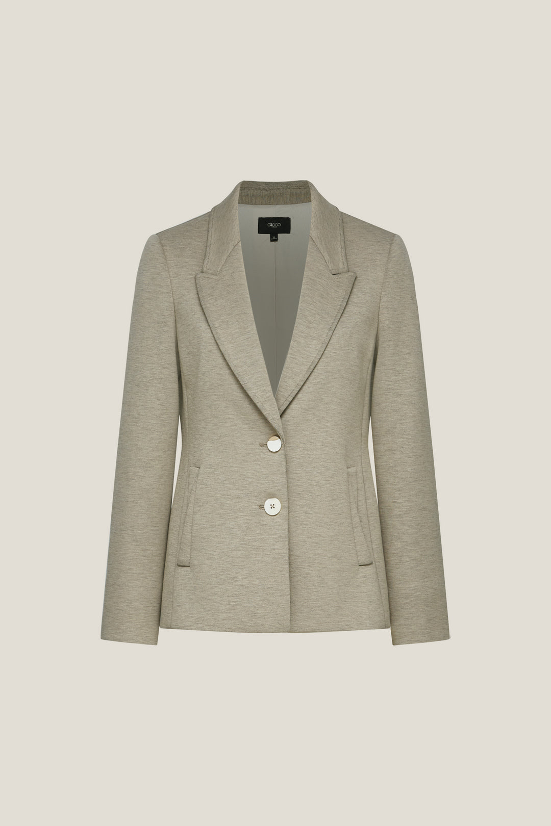 G2000 WOMAN-peak-lapel-long-sleeve-blazer-58215663-Grey