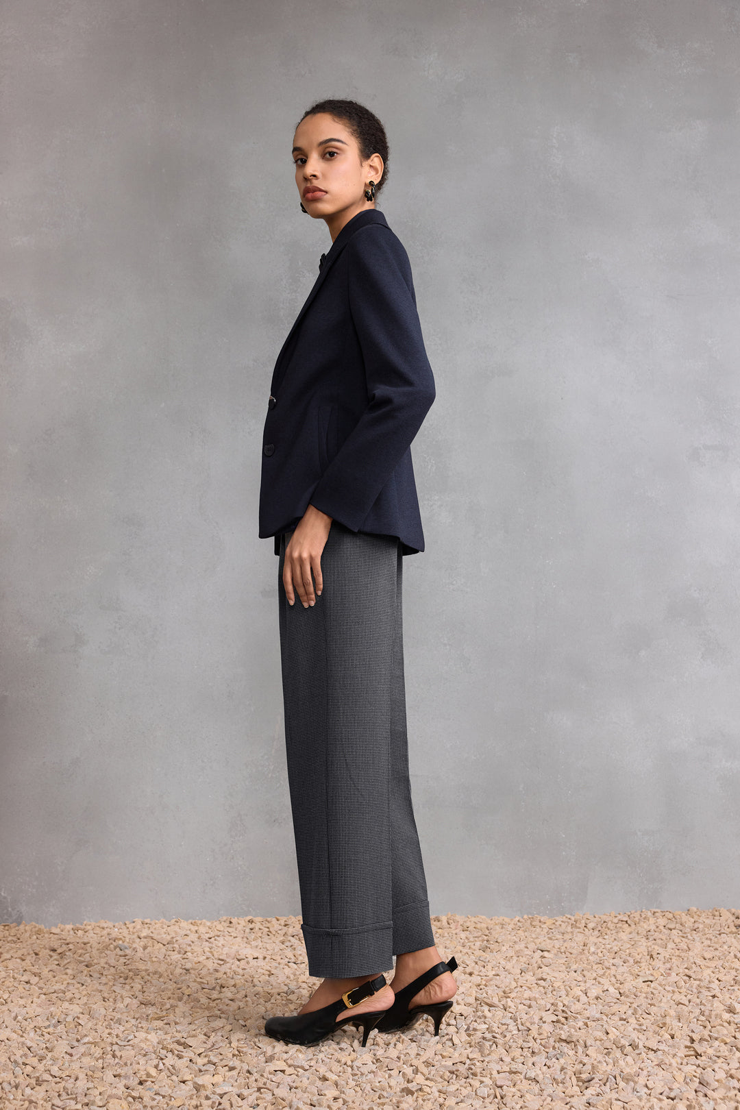 劍領長袖獨立西裝外套