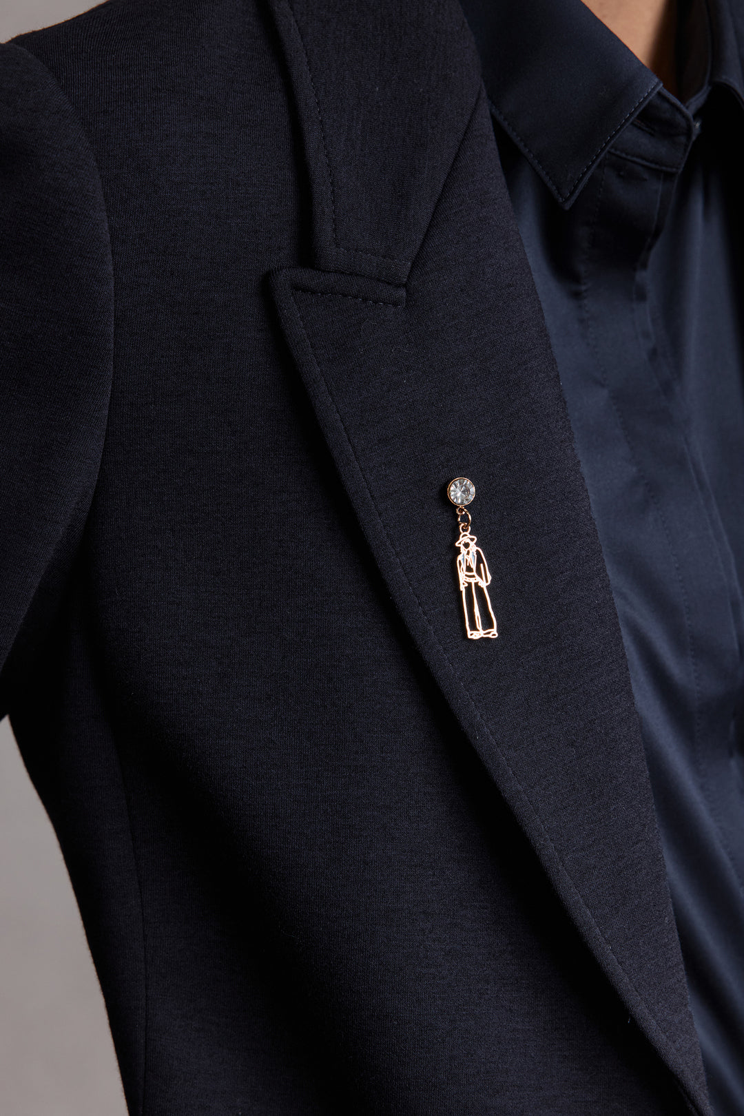 劍領長袖獨立西裝外套