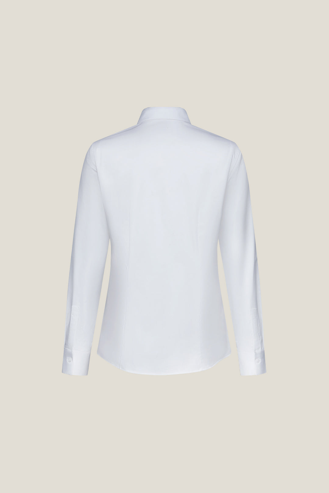 Modal 恤衫領長袖商務恤衫(配可拆卸領帶)