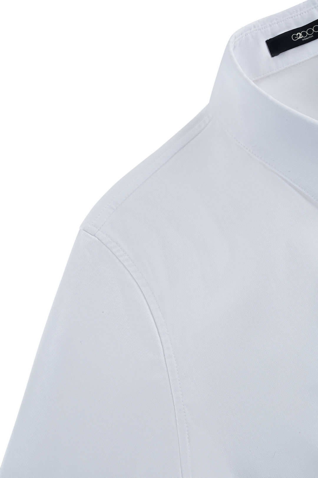 Modal 恤衫領長袖商務恤衫(配可拆卸領帶)