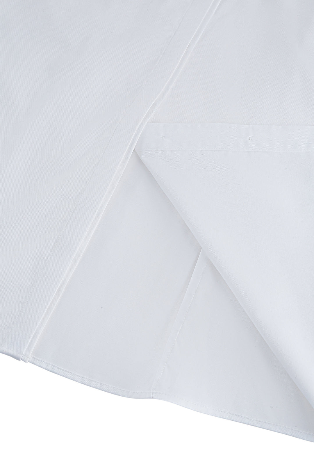 Modal 恤衫領長袖商務恤衫(配可拆卸領帶)