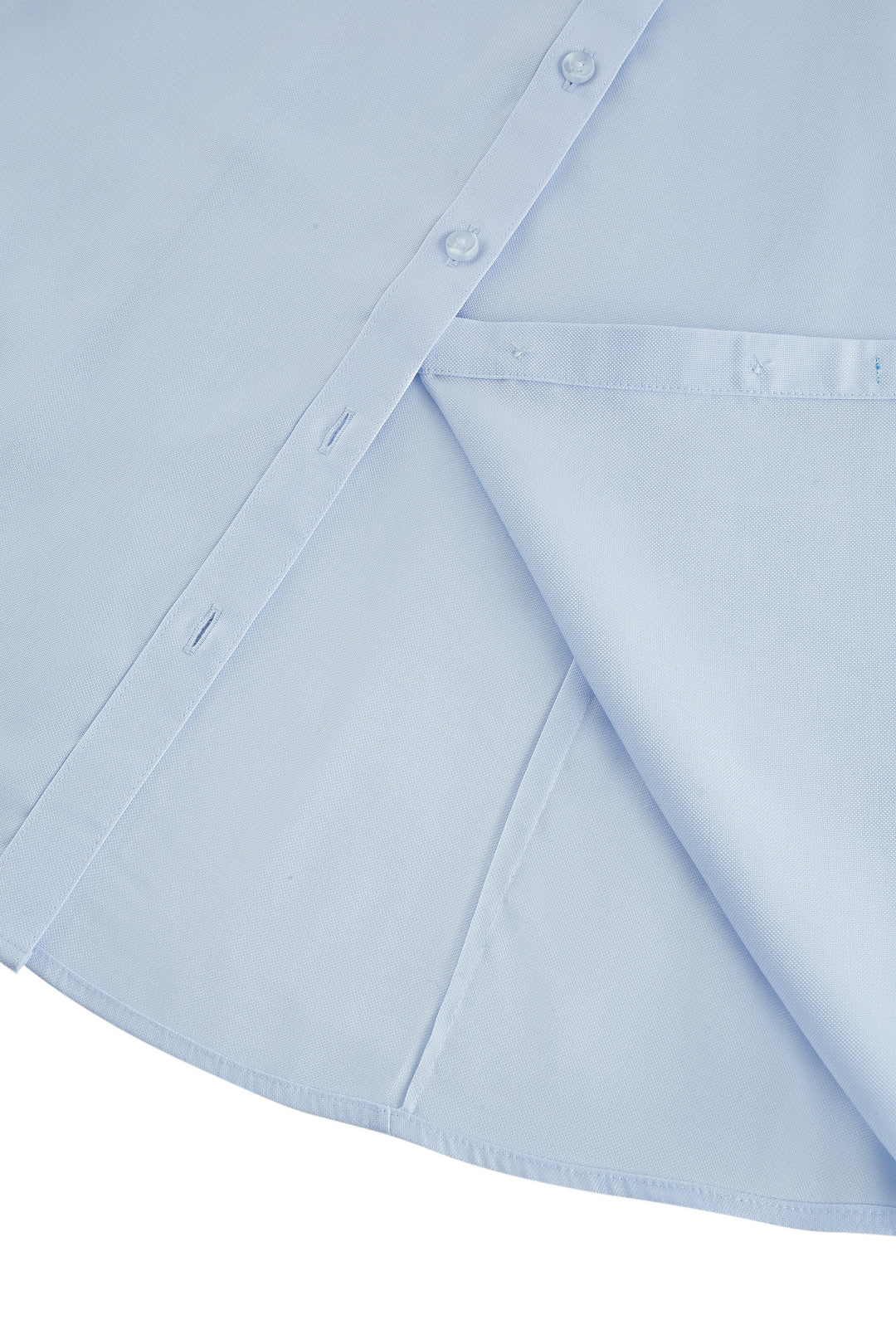 Non-Iron 恤衫領長袖商務恤衫(配可拆卸領帶)