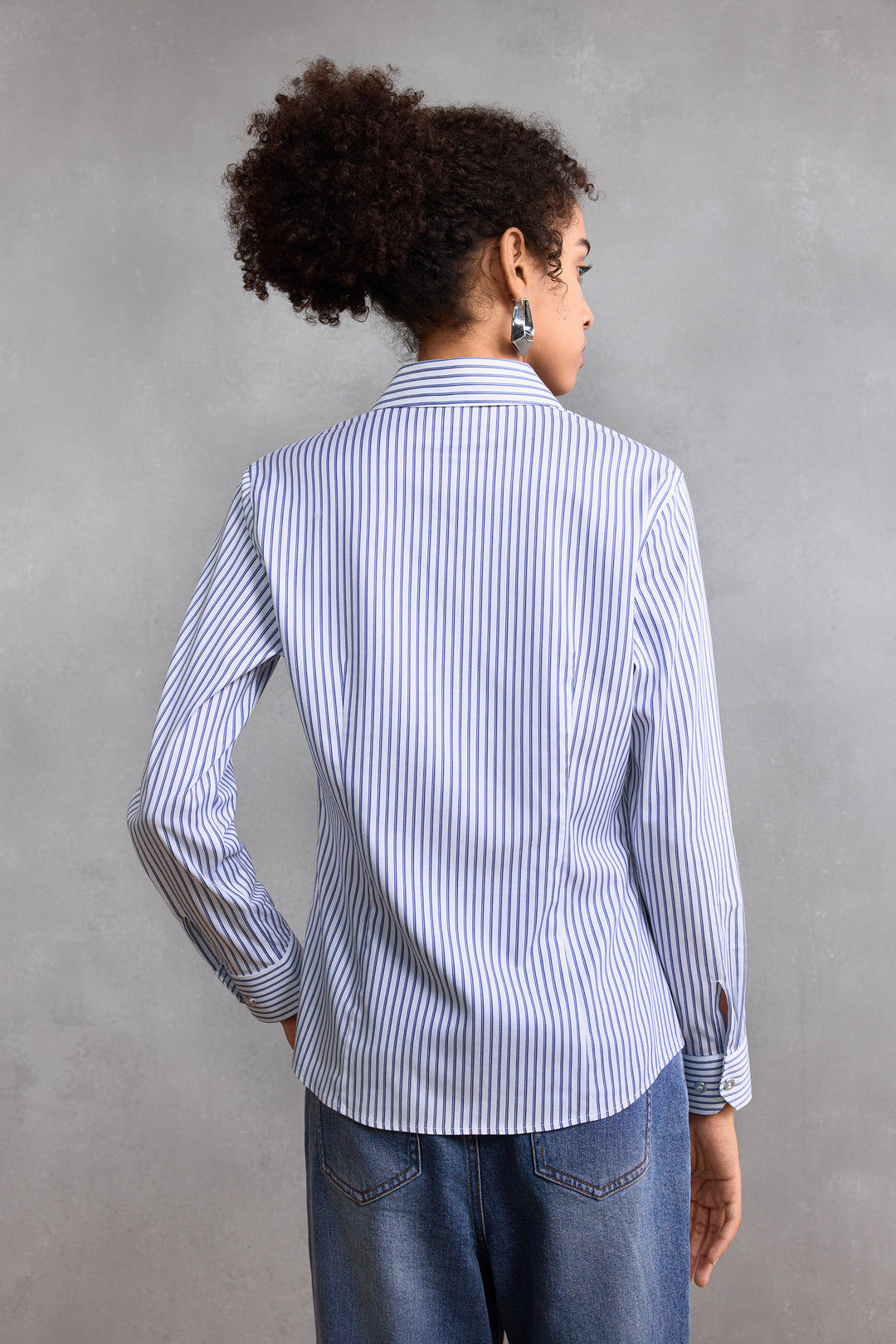 Non-Iron 恤衫領長袖商務恤衫(配領帶)