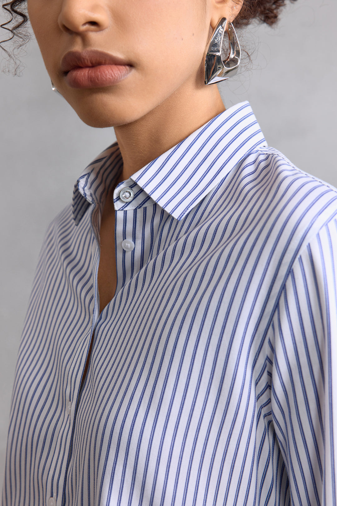 Non-Iron 恤衫領長袖商務恤衫(配領帶)