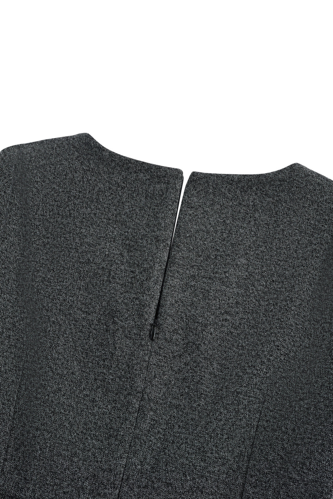 Brushed U領連身裙