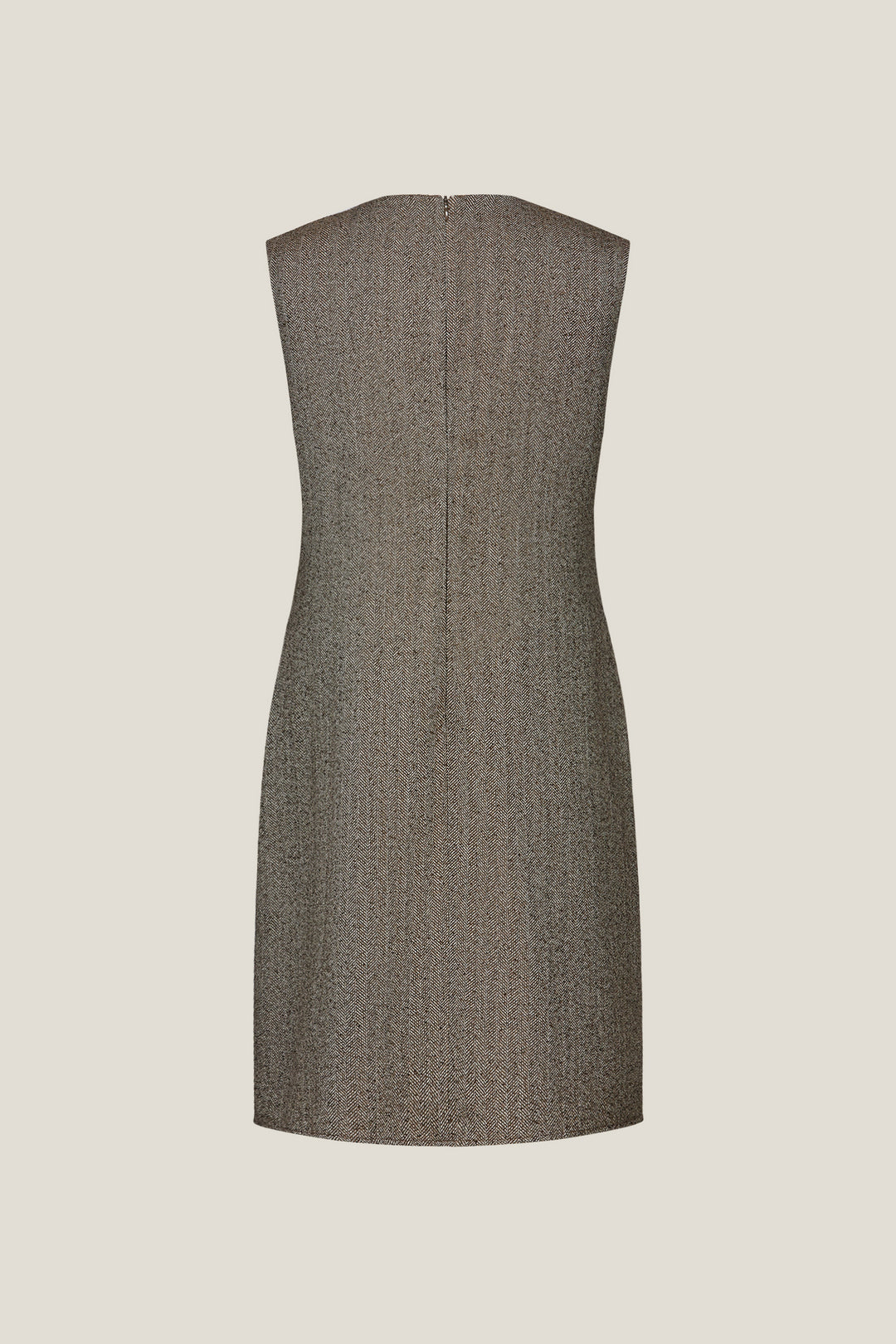 圓領無袖連身裙