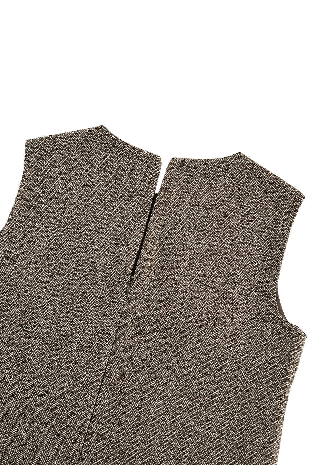 圓領無袖連身裙