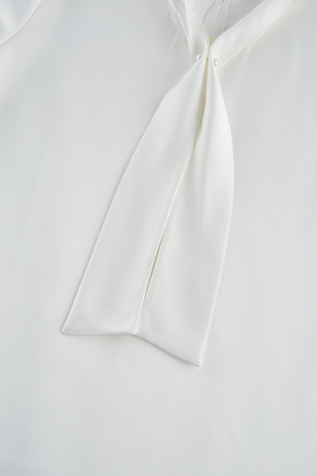 Satin 企領襯衫(配領帶)