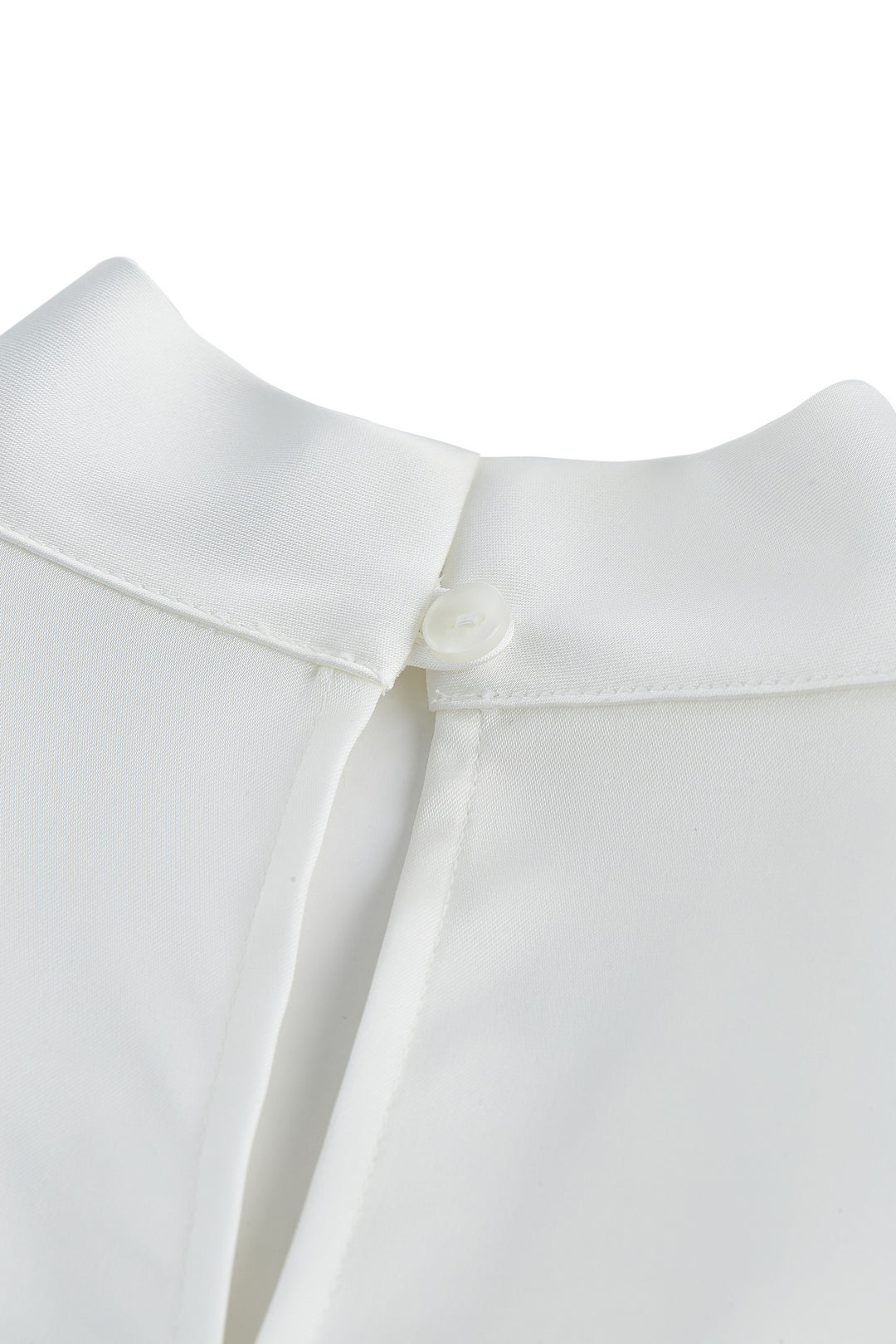 Satin 企領襯衫(配領帶)