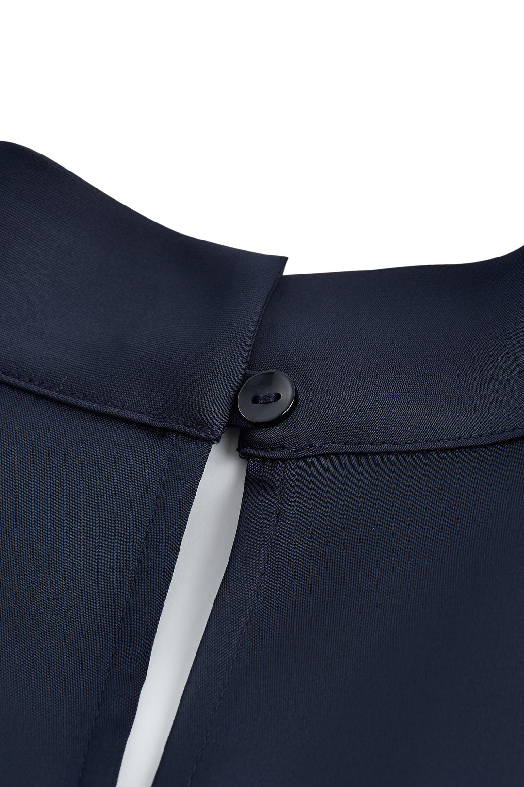 Satin 企領襯衫(配領帶)